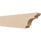 Ekena Millwork 2in. W x 4in. H x 16in. L New Brighton Woodgrain TimberThane Rafter Tail, Primed Tan RFTUR02X04X16NEBRCPR - alternate 1